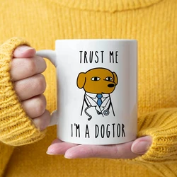 i am a dogtor coffee mug doctor gift ceramic mug Hospital office tea Cup Friends Birthday Gift