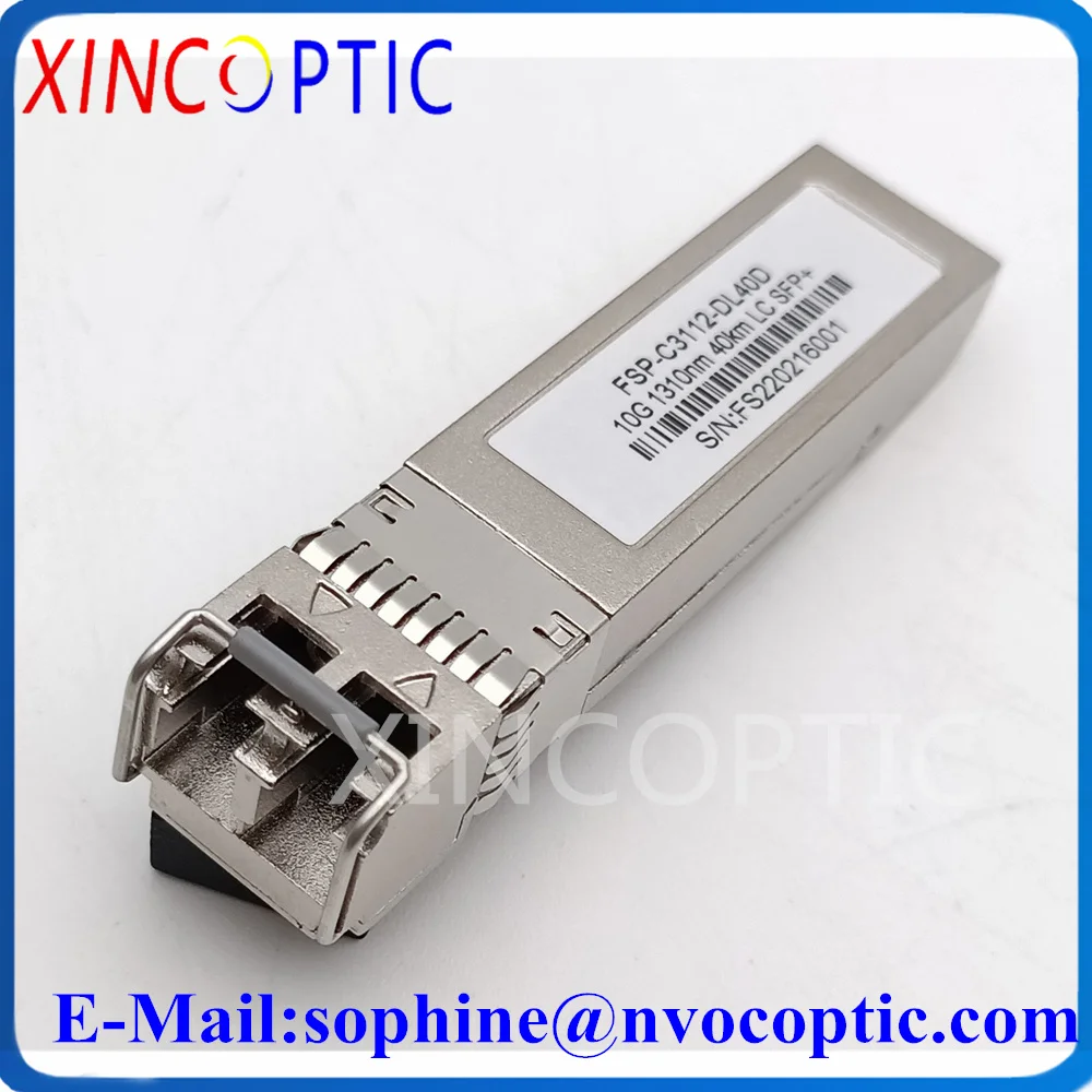 SFP+ 10G CWDM 1470-1610nm 40KM LC DDM SMF Single Mode Duplex Dual Fiber Optic Transceiver Module With DOM Function for CiscoCode