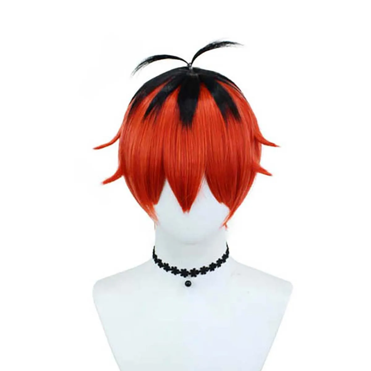 Fiesta de disfraces de Halloween Frieren en el funeral Heiter Himmel Stark Peluca de cosplay para hombres