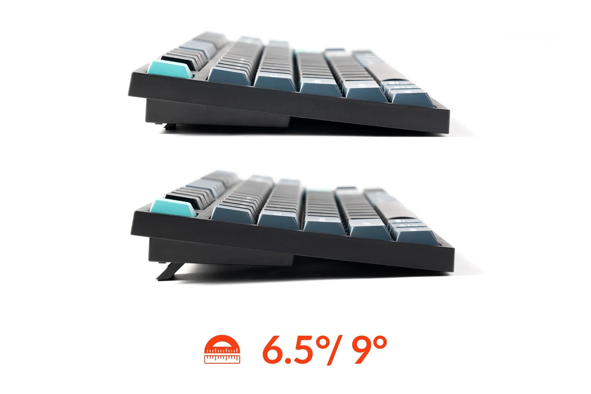 Keychron B33 clavier sans fil 80% TKL disposition mécanisme à ciseaux commutateur frappe silencieuse connexion 2.4G