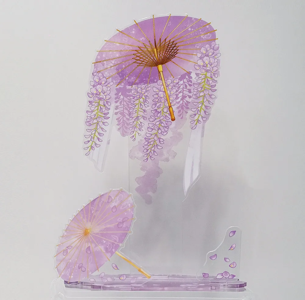 Présentoir en acrylique d'inspiration chinoise - Vitrine pour figurines et objets de collection d'anime, Organisateur de décoration orientale à plusieurs niveaux