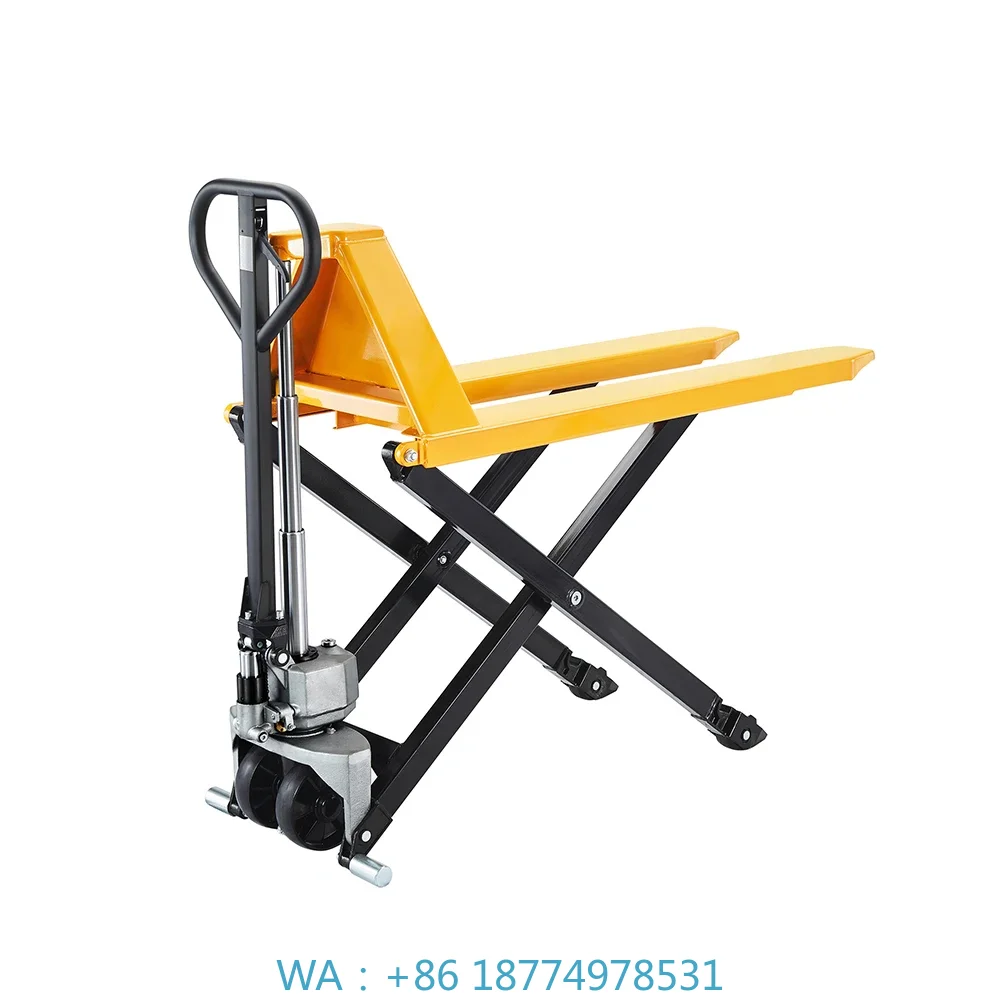 Scissor Truck With Built-in Charger High Hydraulic Lift
