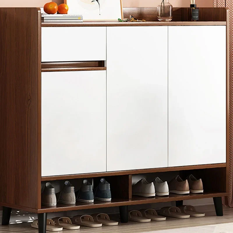 Nordic Shelf Shoe Racks Cabinet Modern Luxury Drawer Shoe Rack White Multi Layer Meuble Chausssure Rangement Home Furniture