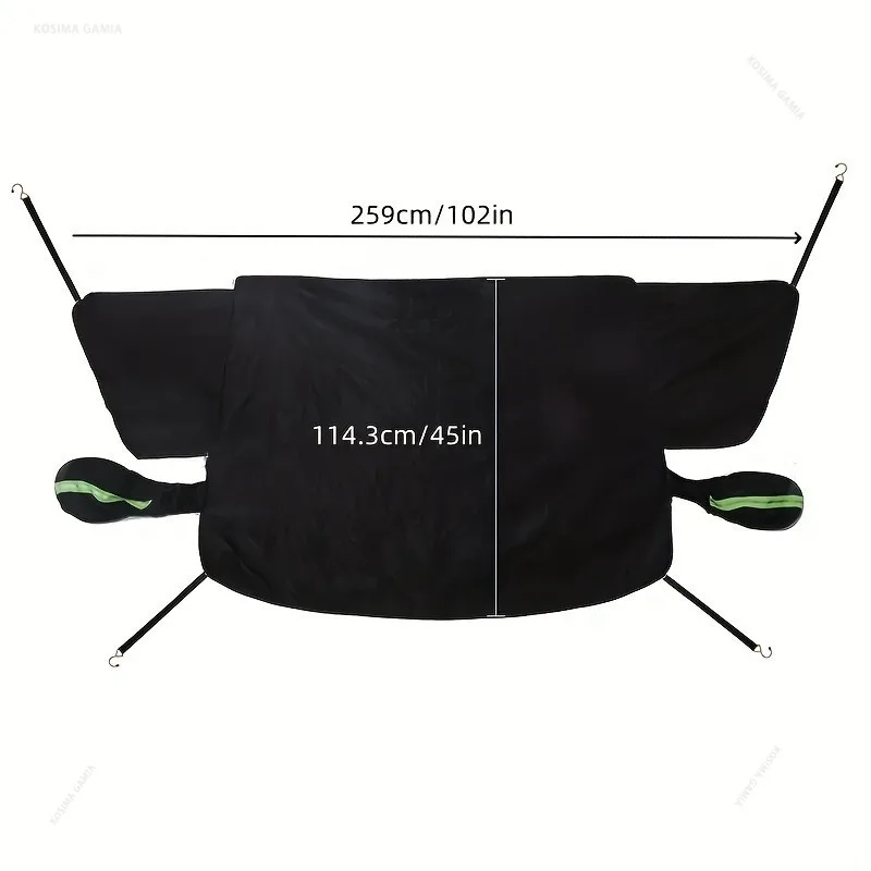 Car Cover Front Windshield Protection Cover Snow Cover Side Window Sunshade Cover for Snow Ice Sun Shade Dust Frost Freezing - view 6