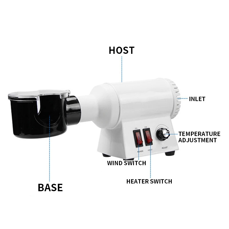 WZ-JP188B Frame Heater Warmer Optical Glasses Adjustable Lens Eyeglasses Frame Optics Lens Optical Heating Machine Quiet Blowing