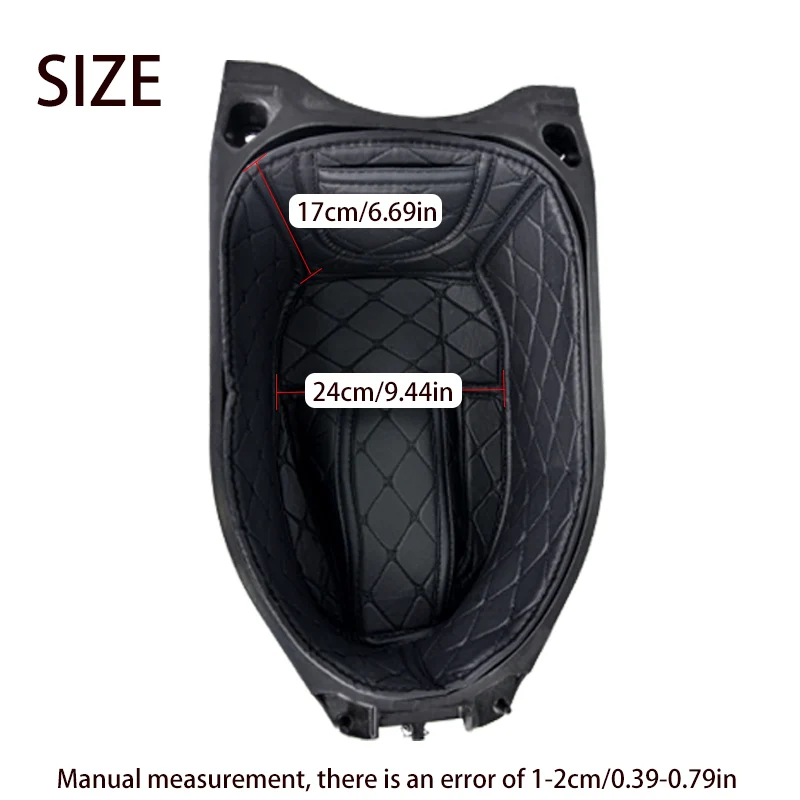 Adequado para acessórios de motocicleta Yamaha Fazzio 125, tampa do porta-malas, forro do compartimento de bagagem