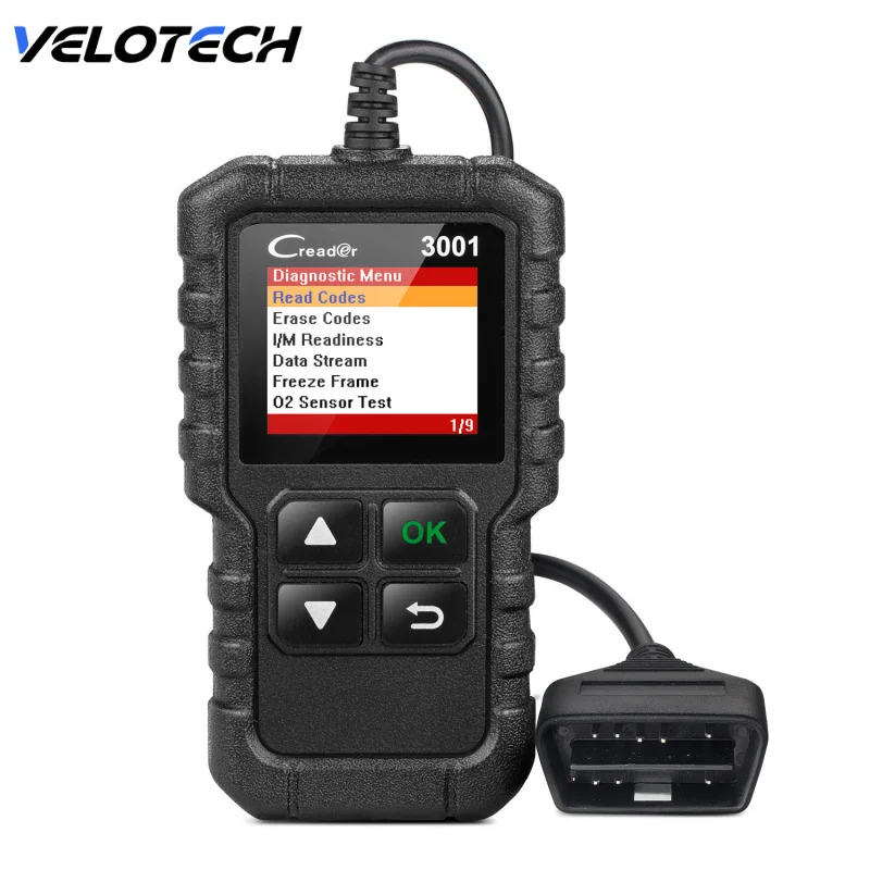 

Car Obd2 Scanner Diagnostic Tool Professional Code Reader Support OBD II Full-Function Barcode Scanner Card