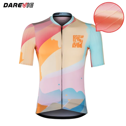 DAREVIE AERO-Maillot de ciclismo para hombre, Camiseta ajustada de alta velocidad, ropa aerodinámica de secado rápido, 2025