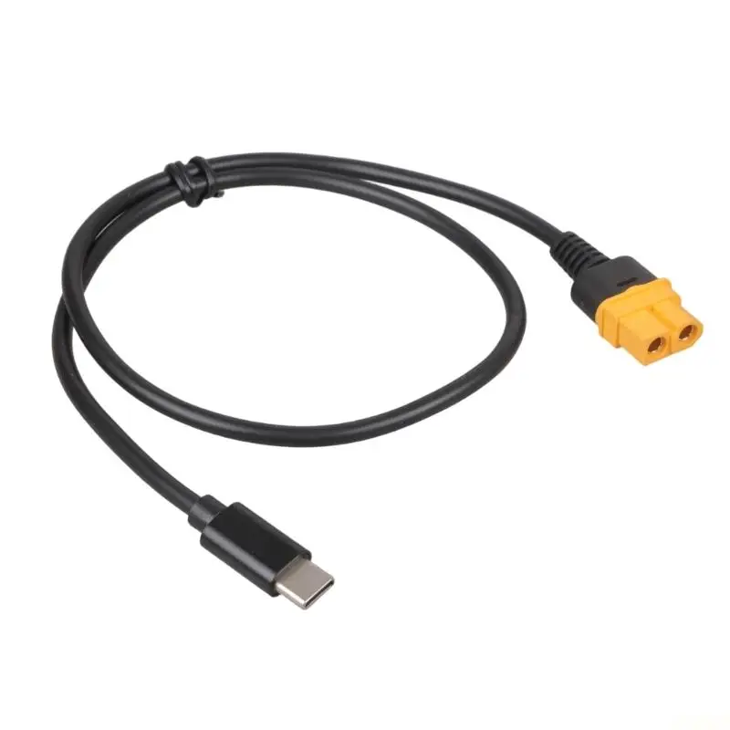 B03F 50cm/150cm XT60 Power Cable 100W with USB C Input for Fatshark SkyZone FPV