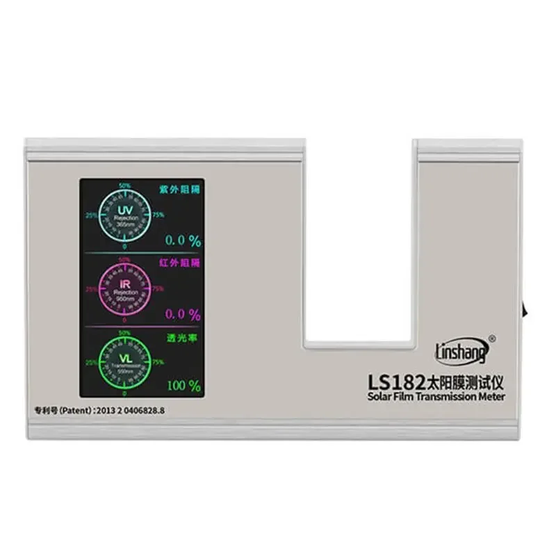 

LS182 SHGC Window Energy Meter with UV Full IR Visible Light Transmittance Solar Heat Gain Coefficient with 6 Results