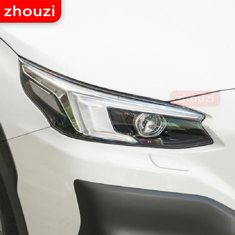 2 قطعة لسوبارو Outback 2018 2019 2020 سيارة العلوي تينت الأسود طبقة رقيقة واقية حماية شفافة ملصق من البولي يوريثان الملحقات #5