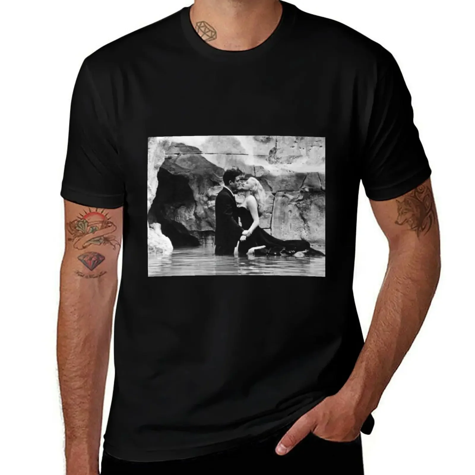 La Dolce Vita T-Shirt blanks vintage anime shirt custom shirt baggy shirts mens t shirt