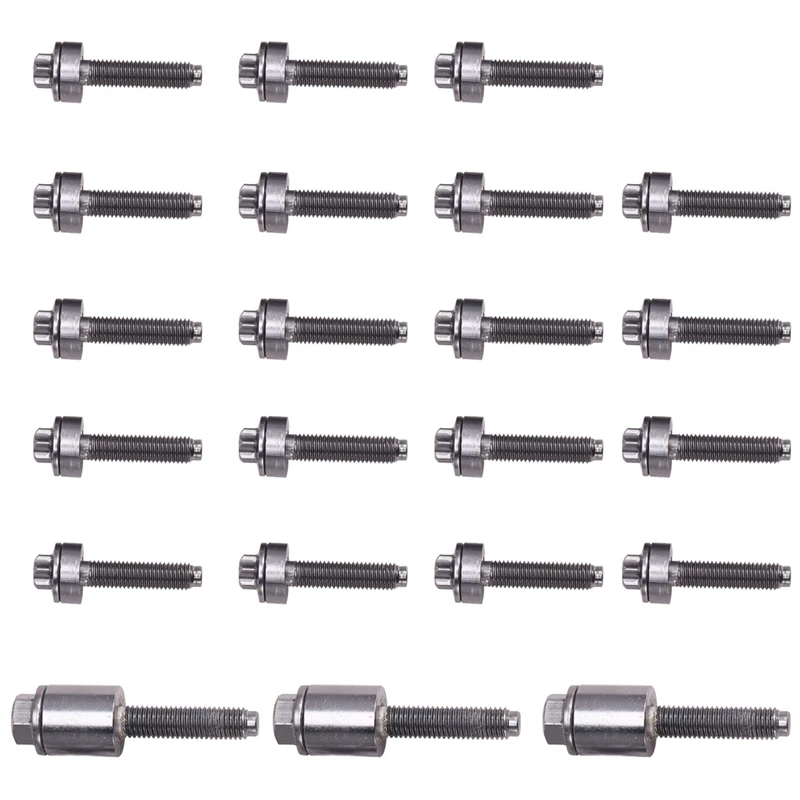 

22Pcs/Set Aluminum Valve Cover Screw Set For BMW E60 E61 E90 E91 Z4 11120409288