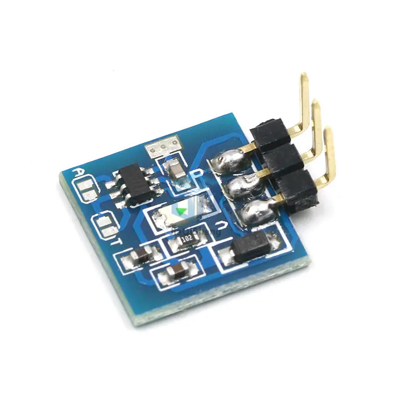 1pcs TTP223 Capacitive Touch Sensor Switch Module DC2.5V-5.5V self-locking or jog mode with LED lamp