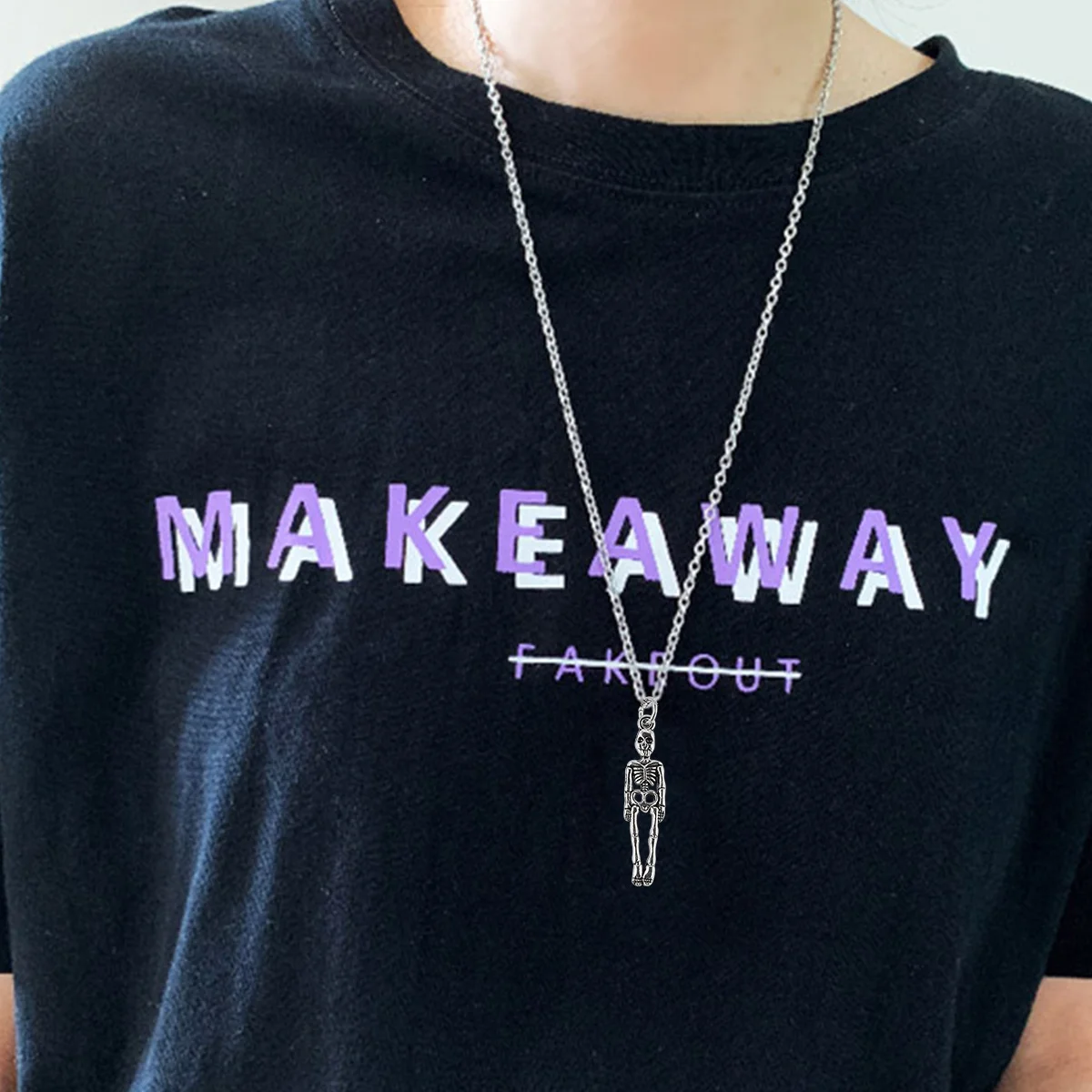 

Halloween Human Pendant Earring Set Alloy Skull Jewelry Accessories Durable Charm Gift Party Decoration