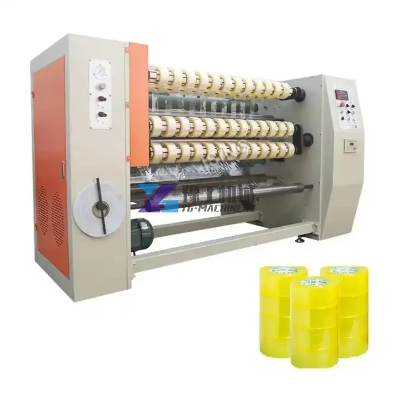 High Speed Automatic Bopp Jumbo Roll Tape Slitting Rewinding Machine Adhesive Tape Slitter Rewinder Tape Making Machine