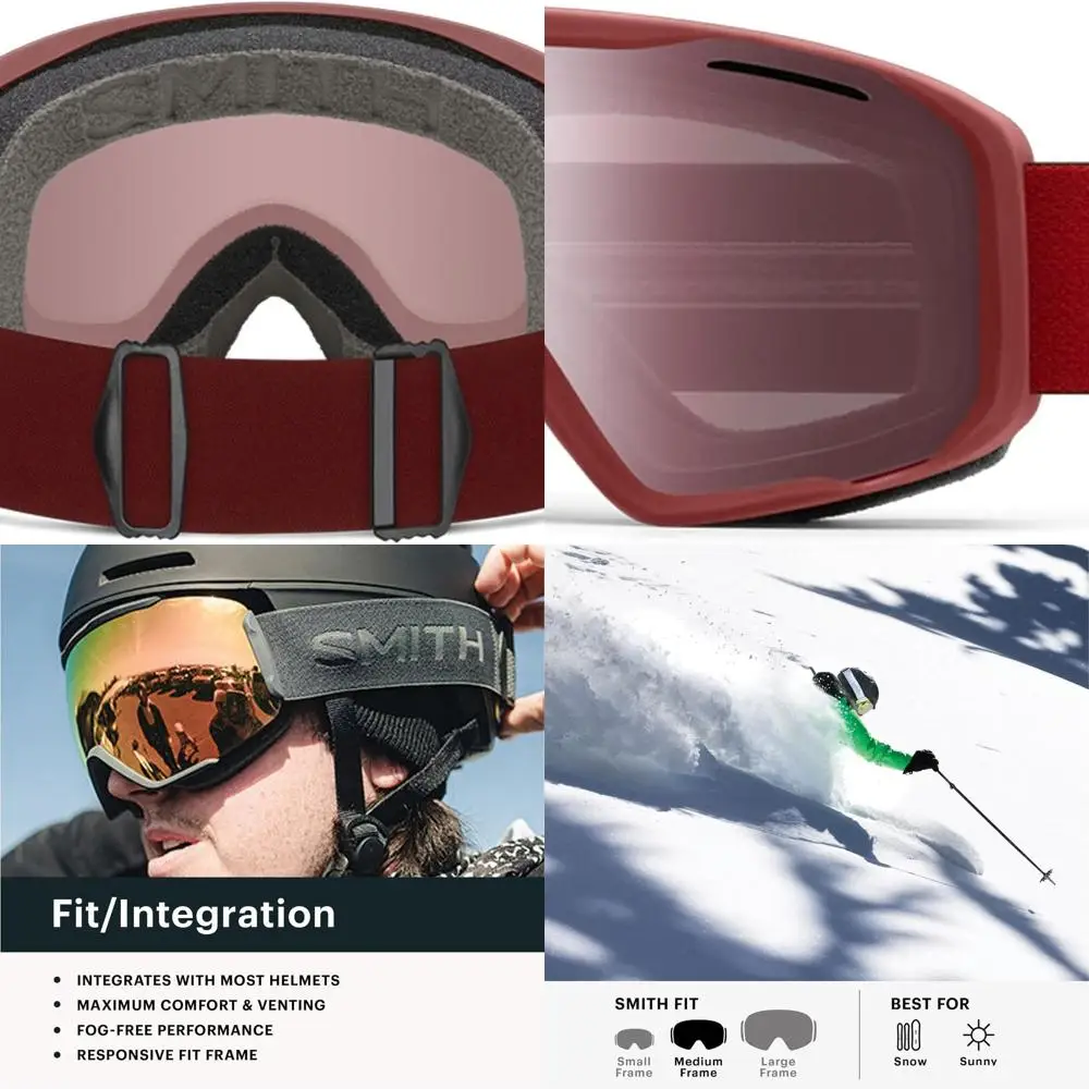 

Carbonic-x Lens Snow Goggles for Skiing and Snowboarding - Unisex Performance Eyewear