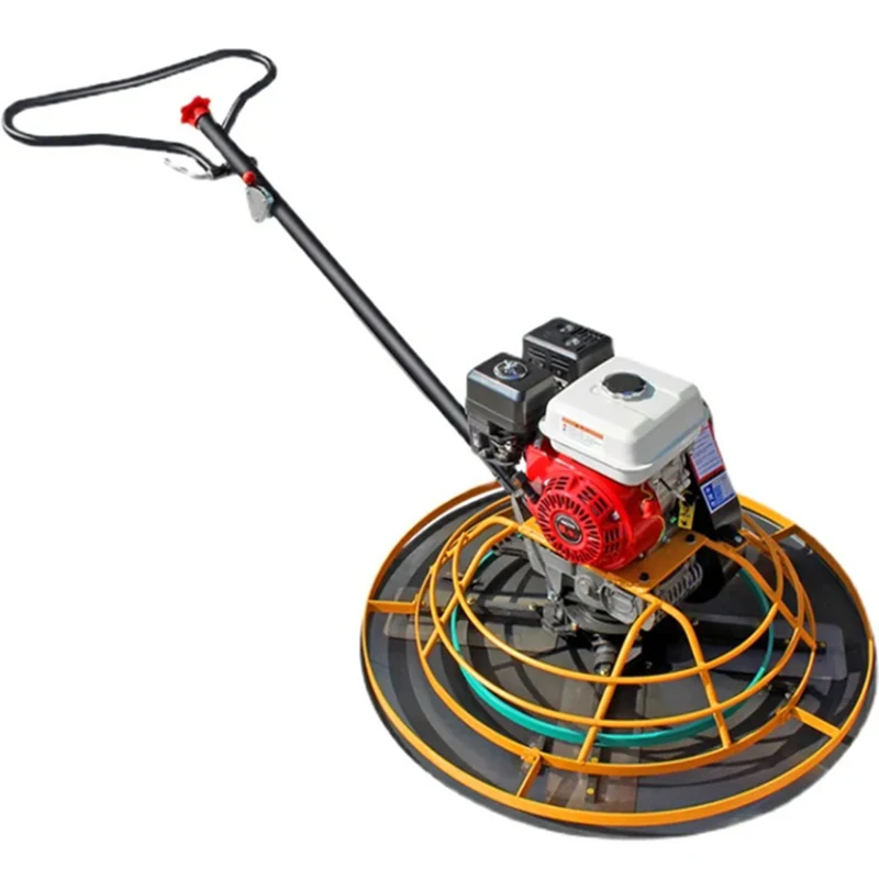 

High Quality Handheld Power Trowel Concrete Polishing Floating Machine for Road Leveling