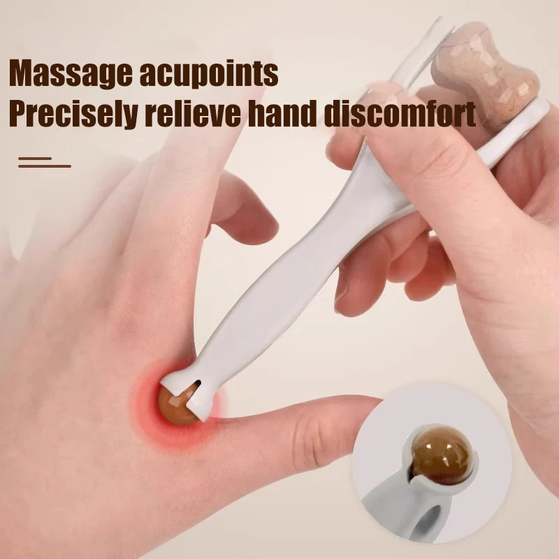 New Finger Joint Acupoint Massager Rollers  Oil Relieve Finger Fatigue Arthritis Massage Tool Acupuncture Points Massage