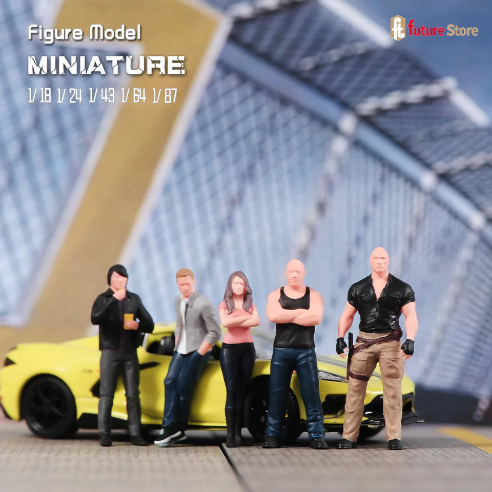 Miniatures Figure 1/87 1/64 1/43 1/24 1/18 Female Male Movie