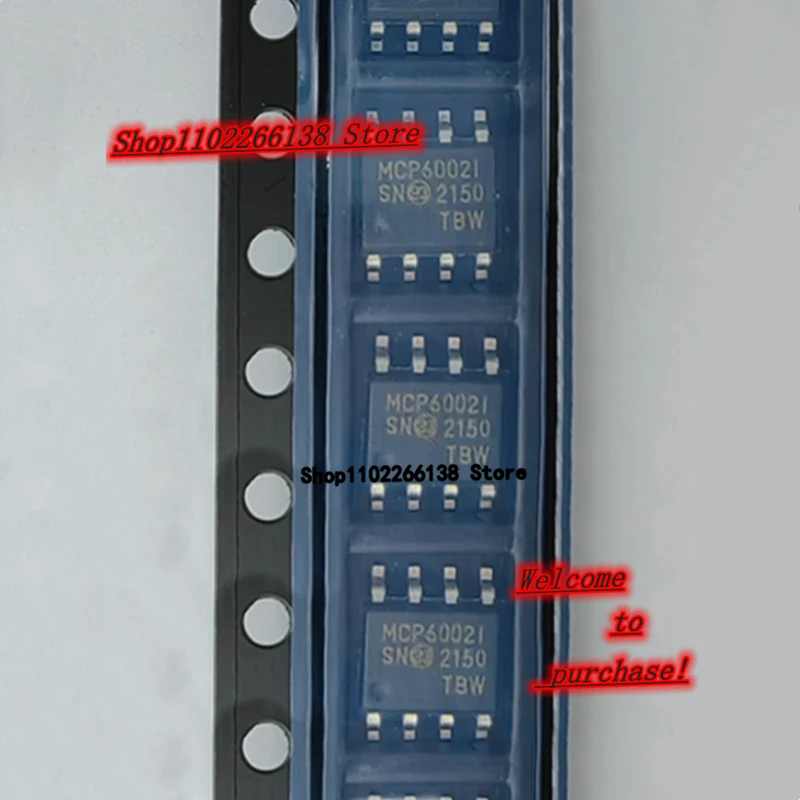 MCP6002-I/SN MCP6002I SOP-8 чип IC 1 шт./лот