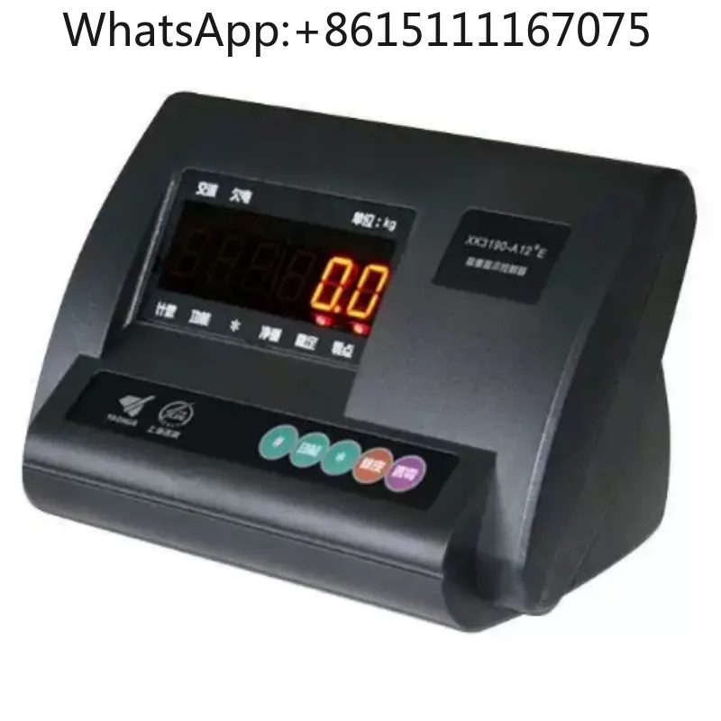 XK3190-A12E Weighing Indicator + Guangce Load Cells, DIY Floor Scale Weighbridge Assembly Components Kit