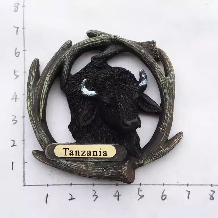 Tanzania Creative Elephant travel souvenir Refrigerator sticker magnet gift handicrafts home decor