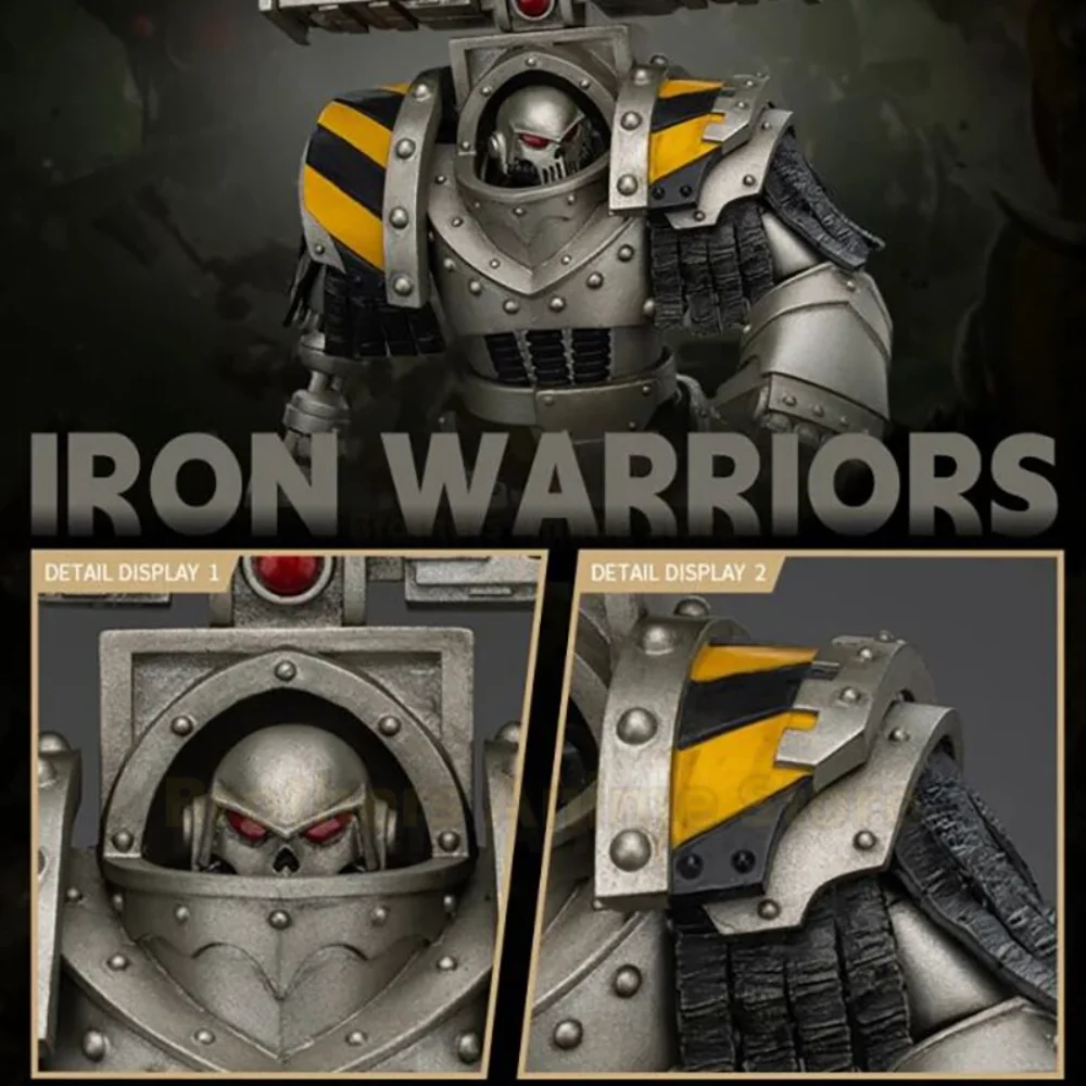 

JOYTOY Dark Source Warhammer Horus Heresy Iron Warrior Tyrant Siege Terminator 1:18 Movable Soldier Ceremony