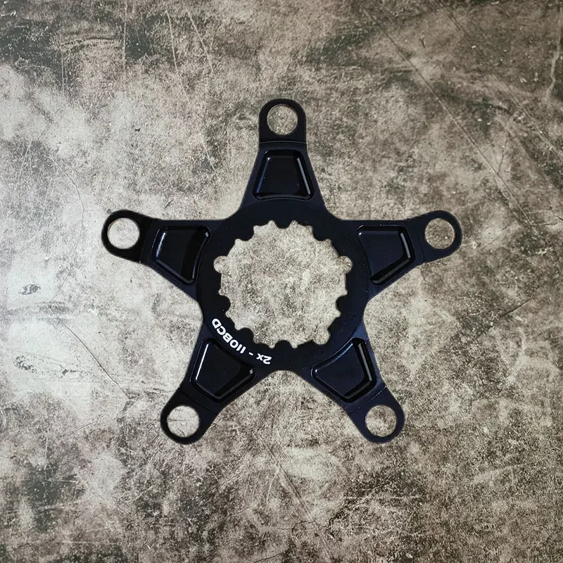 Oil Slick Chainring Spider 110BCD Crank Disc, 5 Claws, BMX Chainring, Chainring