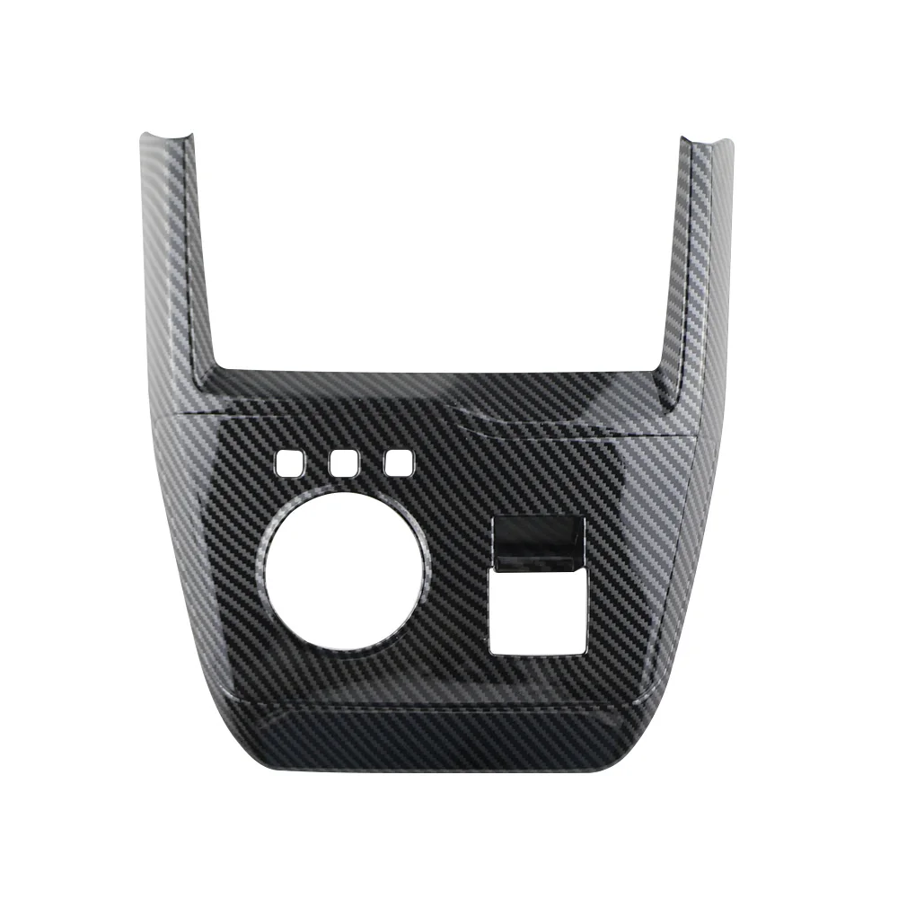 Adesivo in carbonio per MG 4 MG4 EV Mulan 2023 2024 Car Center Console Pannello ingranaggi Copertura Trim Modifica interna