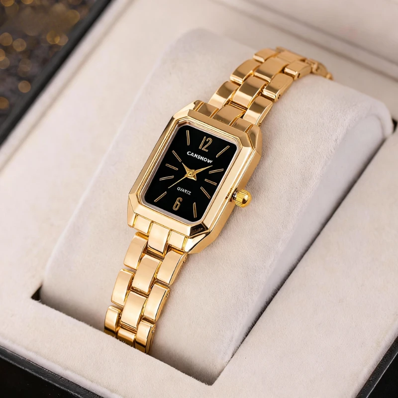 

2026 Лидирующий бренд, женские часы, простые роскошные кварцевые наручные часы с ремешком из сплава, женские модные элегантные квадратные женские часы reloj mujer