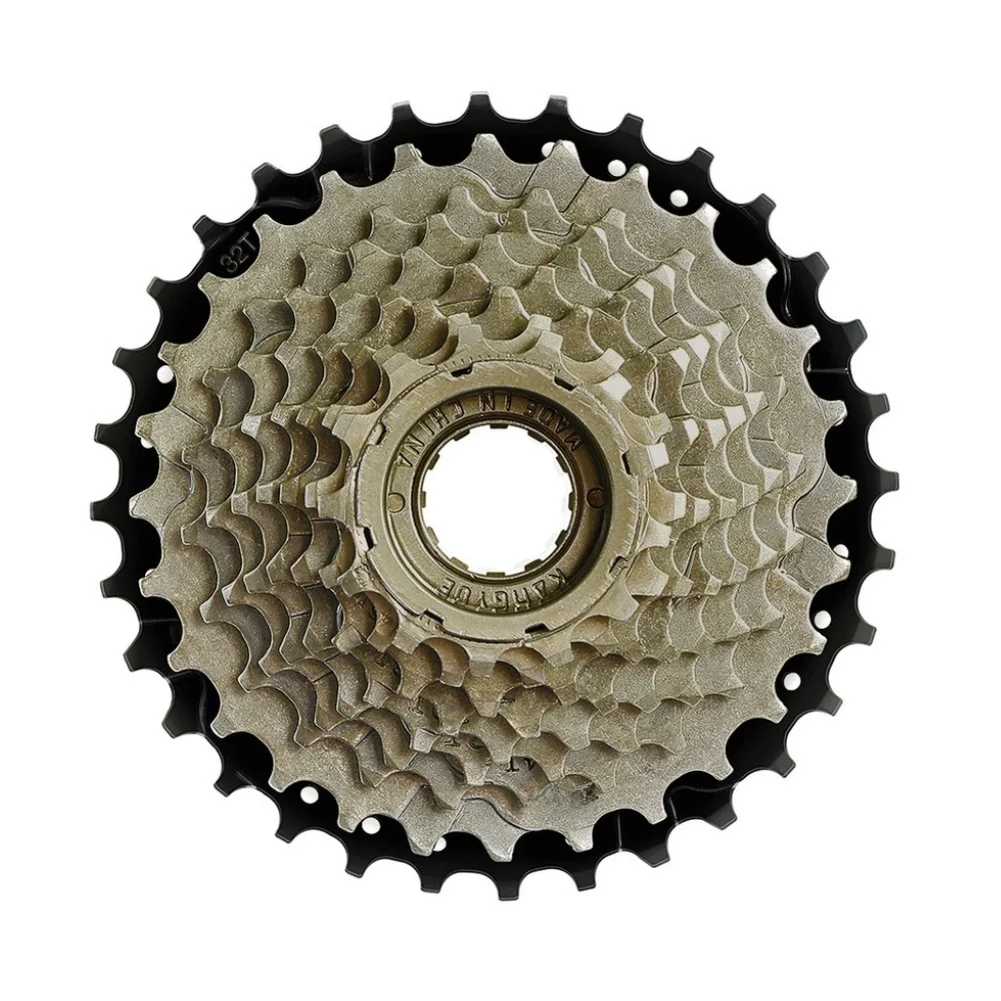 

Высокопроизводительные велосипедные шестерни, серебристая 9-скоростная втулка-трещотка, совместимость с 9 скоростями, стальная конструкция