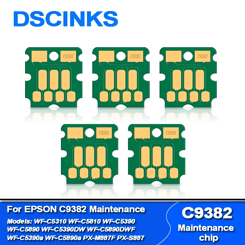 

C9382 чип для технического обслуживания для Epson WF-C5310 WF-C5810 WF-C5390 WF-C5890 WF-C5390DW WF-C5890DWF WF-C5390a WF-C5890a