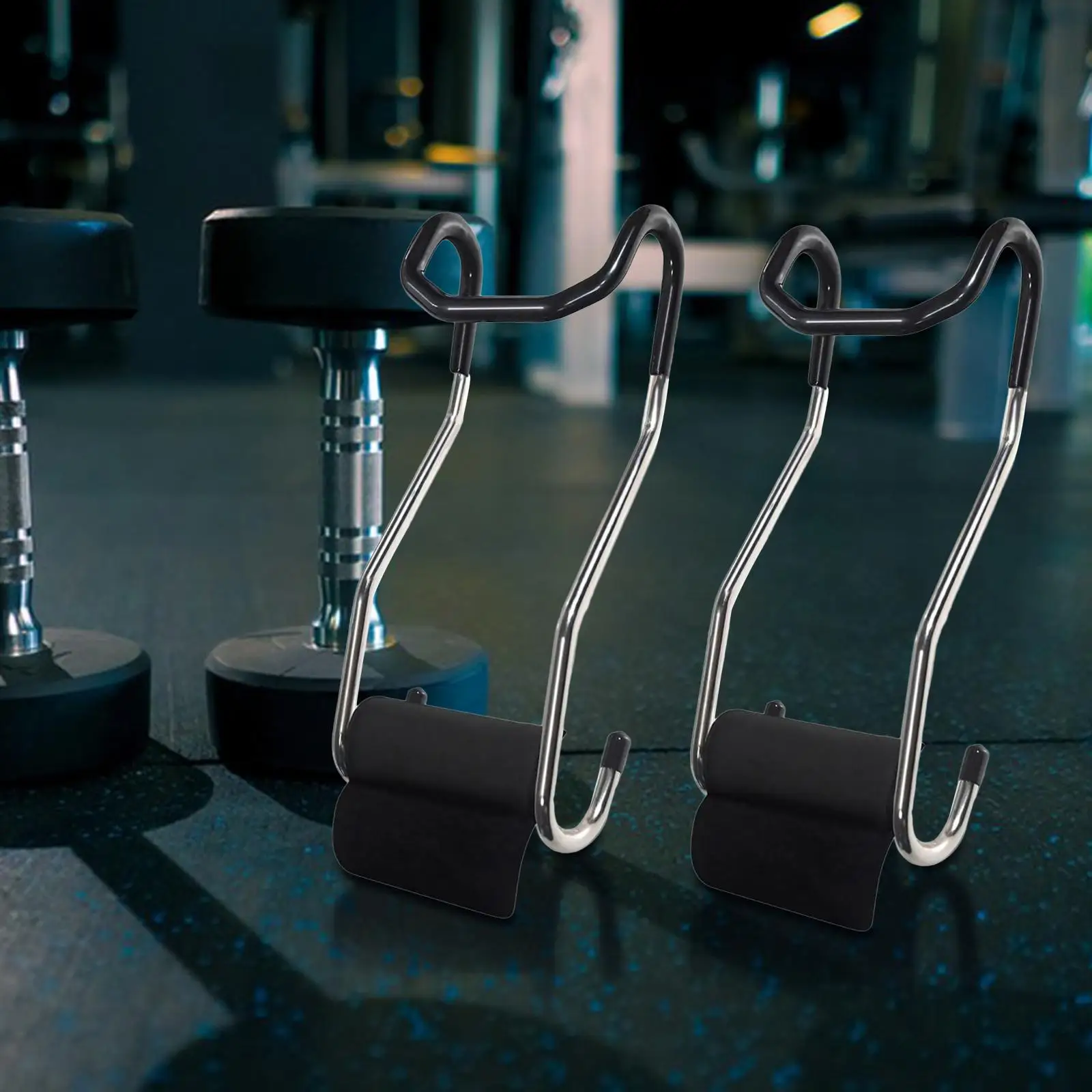 Dumbbell Spotter Hooks Hanging Dumbbells to Barbells Dumbbell Hooks Handles