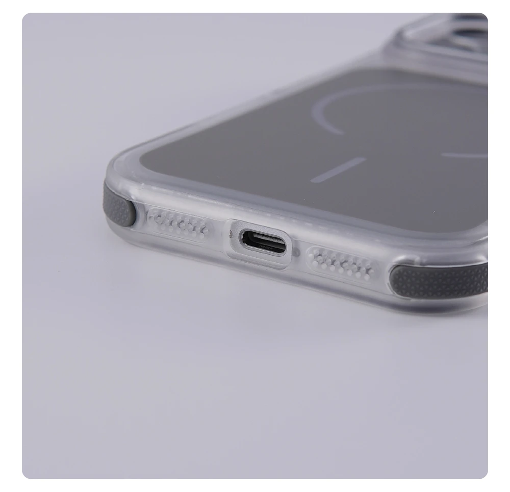Luxuriöse Matte Stoßfeste Magnetische Schutzhülle für iPhone 18 17 Pro Max 16 15 14 Plus 13 12 mit Magsafe Objektivschutz und Ständer – Detail 13