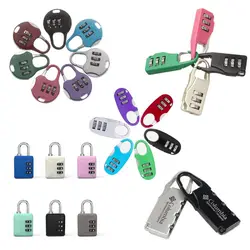 Mini Alloy Number Combination Code Lock Luggage Padlock Zipper Bag Backpack Handbag Drawer Cabinet Luggage Lock Anti-Theft Tools