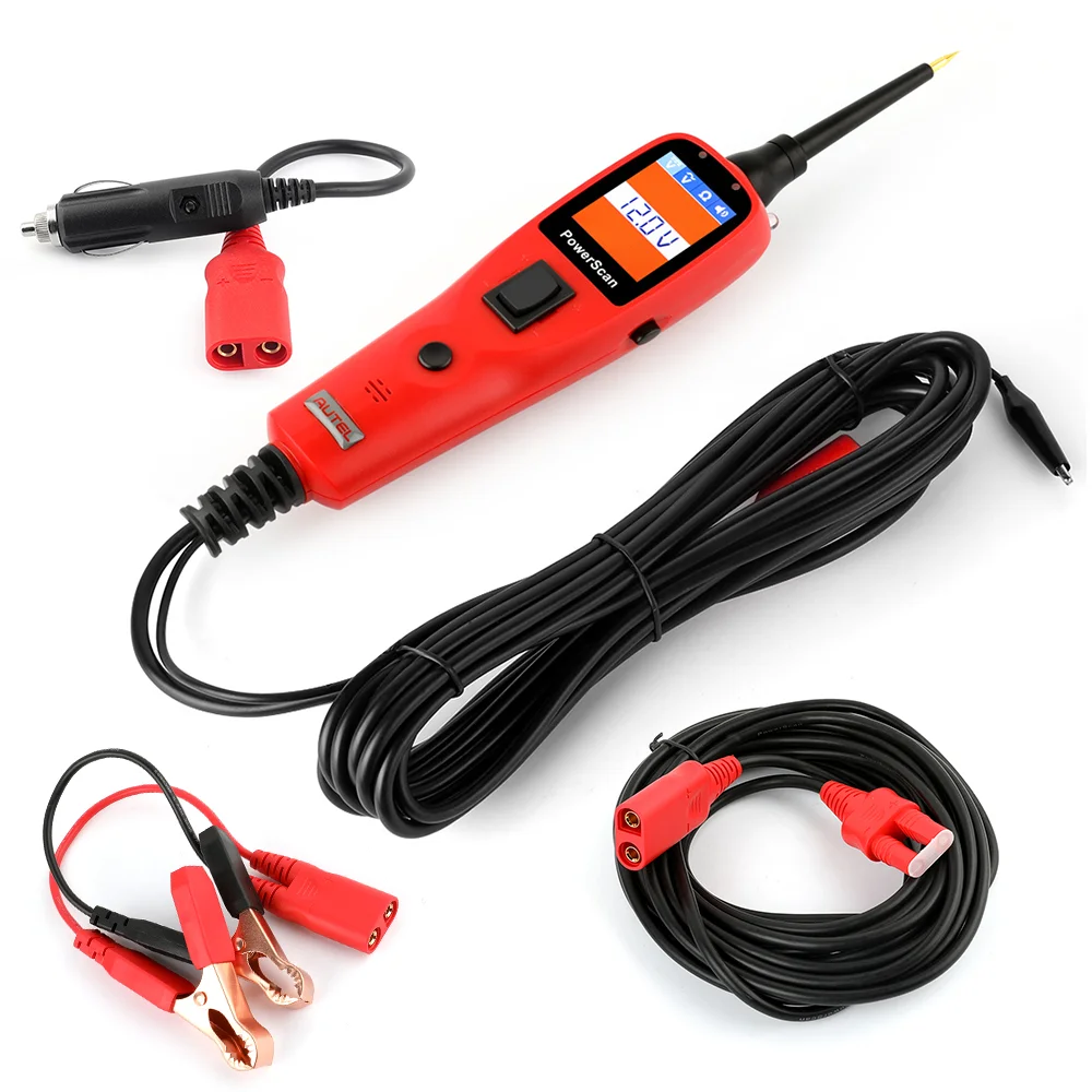 Autel PowerScan PS100 Automotive Electrical Circuit Tester, PS100 12V 24V Power Probe BMS Diagnostic Tool PK JDIAG P100 P200