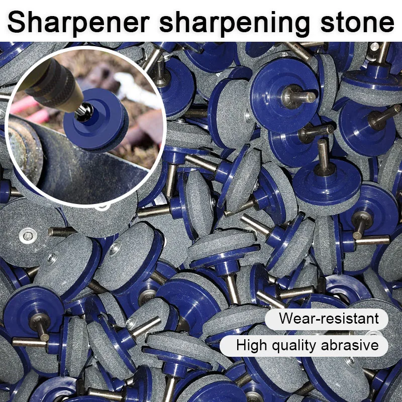 

Камень для заточки газонокосилки, многофункциональная промышленная угловая шлифовальная машина, износостойкая бытовая полировальная головка с круглой ручкой