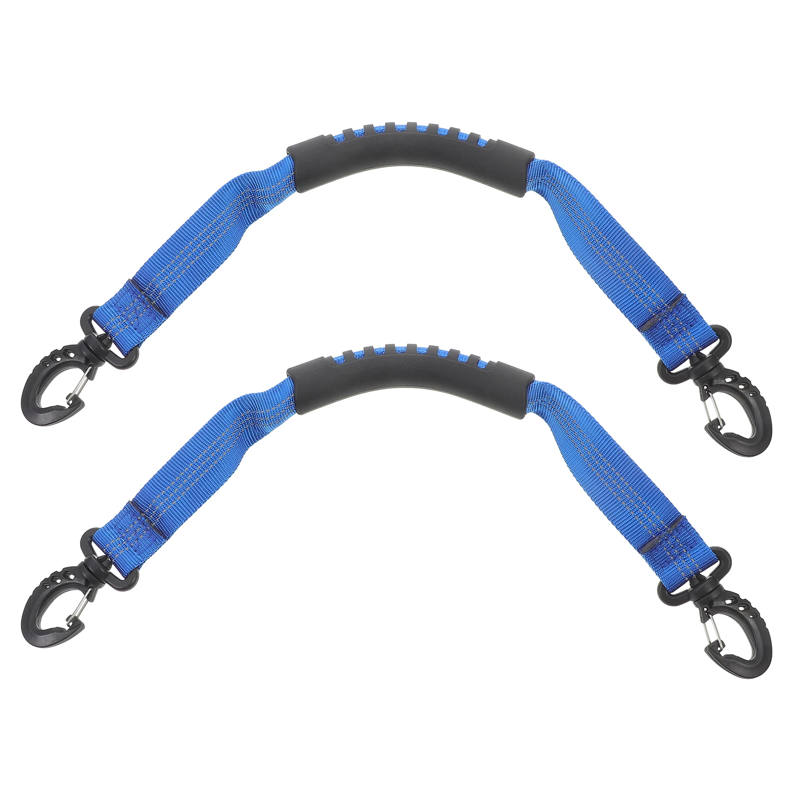 2pcs Roller ทนทานสายรัดไนลอนสําหรับ Professional Ski Leash รองเท้าเสารองเท้าสกีพกพา Leash Webbing AntiWear