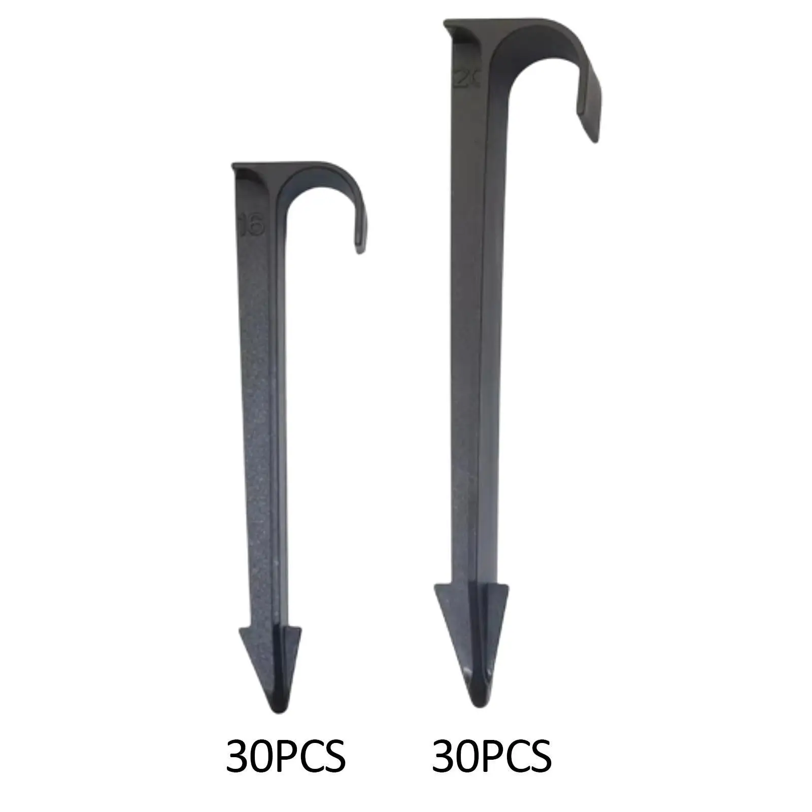 30x Water Hose Stakes Accessories Practical Professional Easy to Use Convenient Parts for Drip System Flower Bed Outdoor