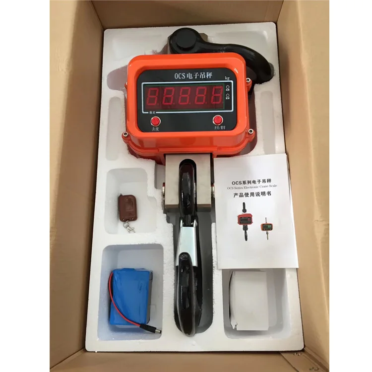 Factory directly WIFI digital OCS 3T 5T 10Ton crane weighing scale load cell OCS-XZ Wireless electronic digital crane scale