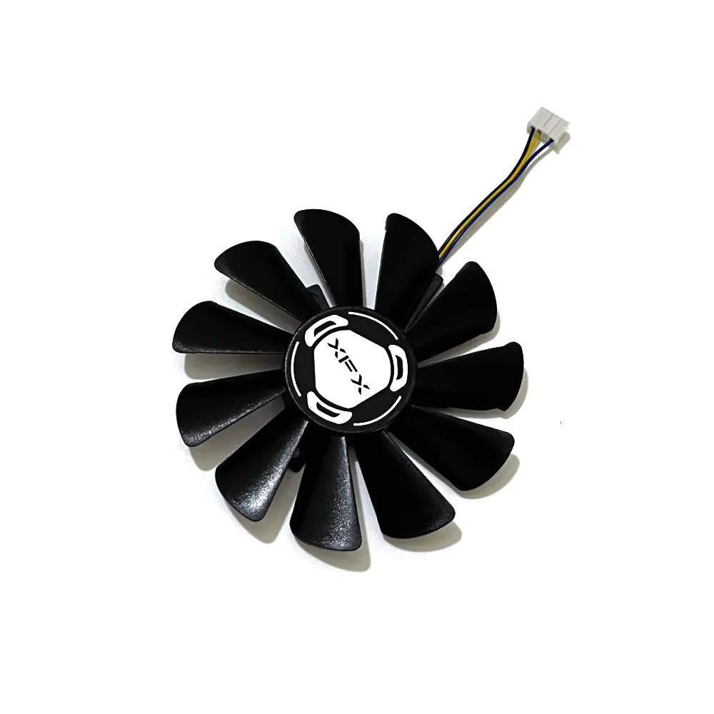 Nowy wentylator chłodzący XFX RX 5700XT 85MM 95MM CF1010U12S GPU do karty graficznej XFX Radeon RX 5700 5700XT 5600XT Thicc III — zdjęcie produktu 2