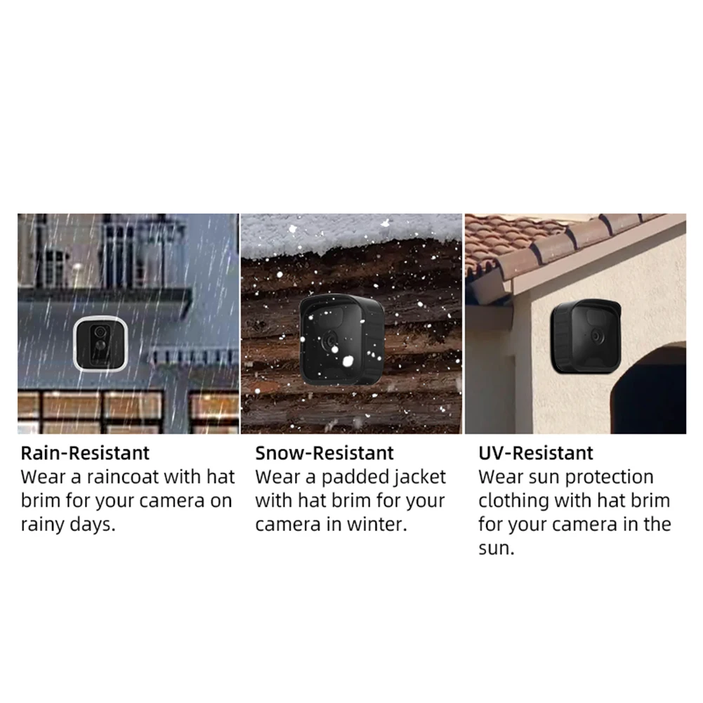 シリコンケース カメラ保護カバーケース 防水カメラプロテクター バンパーケース すべての新しいブリンク屋外/屋内/XT1/XT2用