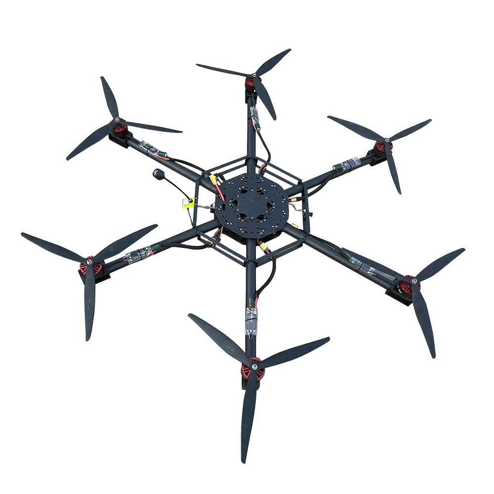 新入荷 TYI 6軸 17インチ FPVドローン カーボンファイバーフレーム 大型積載量 RC FPVドローンキット