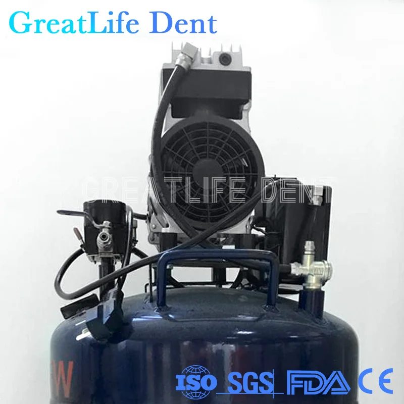 GreatLife Dent Dental Air Compressor Silent 32L 45L 60L One To One Two Three Four Dental Chair Silent Air Compressor