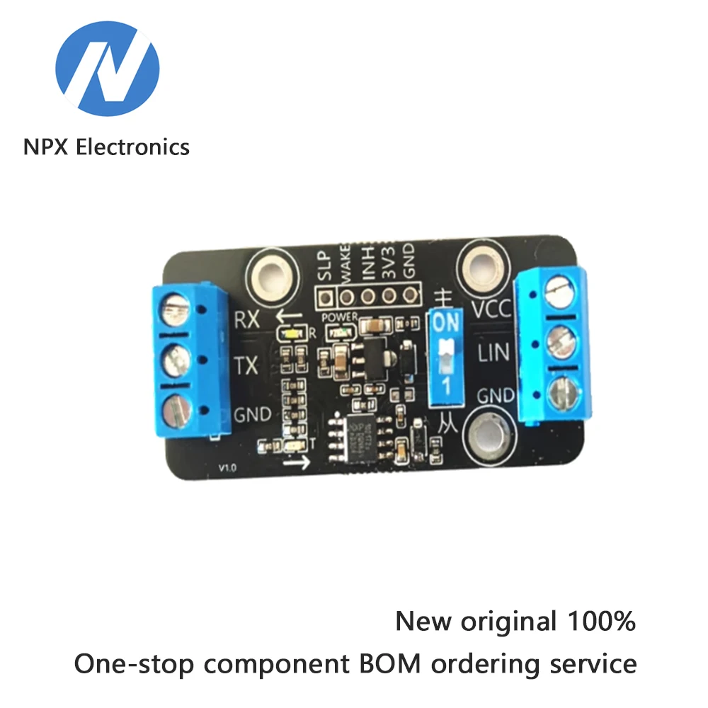 TTL to LIN bus / TJA1021 module / Automotive bus / LIN communication debugging / LIN to TTL conversion