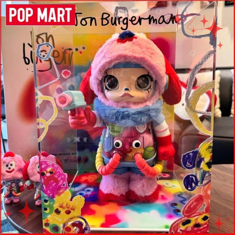 

POP MART Mega Space Molly 400% Series Limited Edition Anime Action Figure Ornament Figurines Collection Christmas Gift