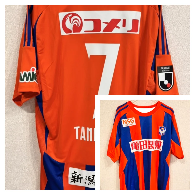 2025 heißer Verkauf japanische Fußballtrikots Herrenbekleidung Niigata-Trikots Outdoor schnell trocknende atmungsaktive Sportbekleidung