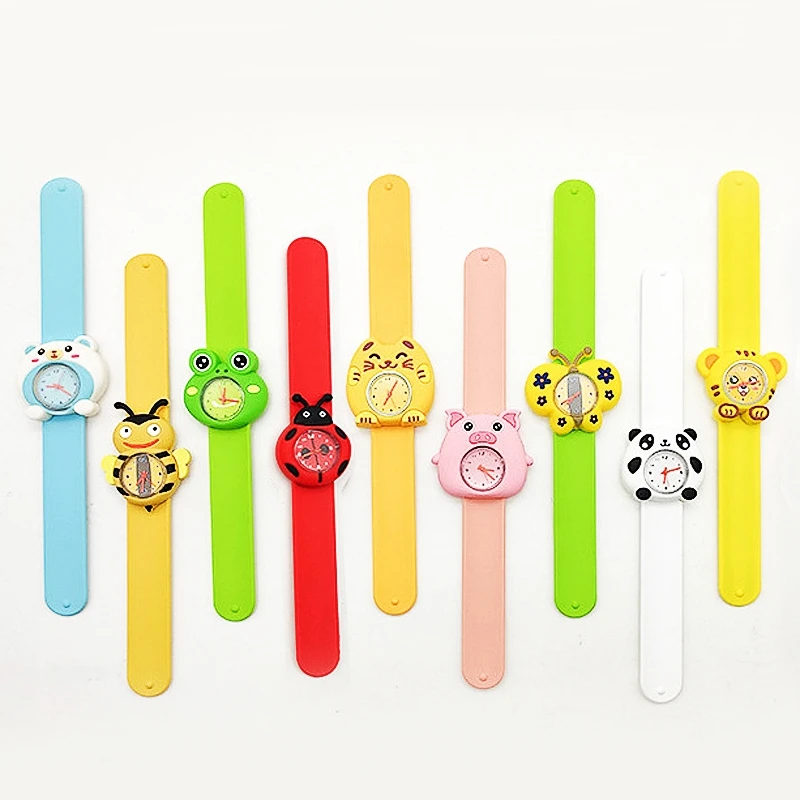 Girls Boys Simple and Exquisite Gift Children Watches Kindergarten Activity Party Gift Baby Learn Time Toy Cartoon Kids Watches