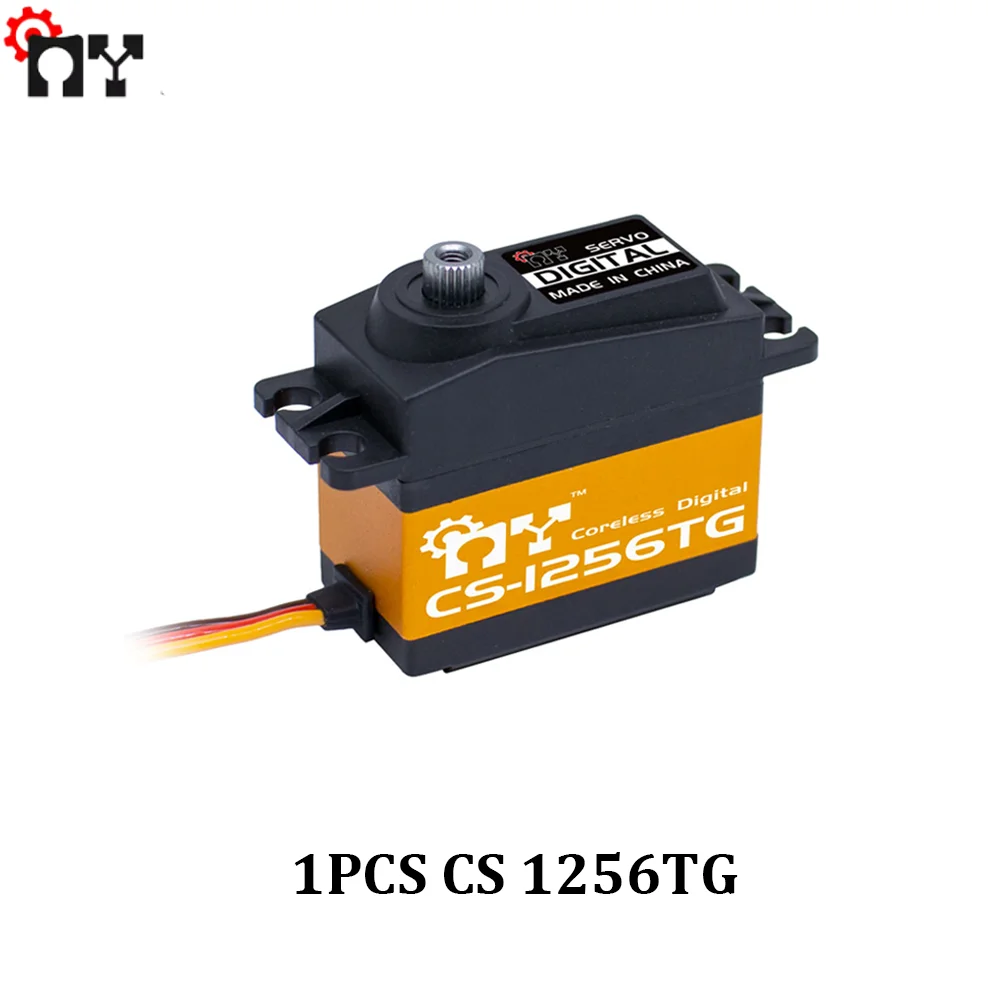 MIJN Servo CS-1256TG/1257TG/1258TG Hoge Snelheid Digitale Standaard Coreless Servo Voor RC Vliegtuig en drift auto